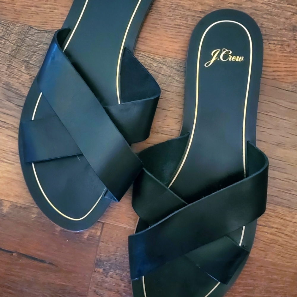J Crew Crossover Cyprus Slides
